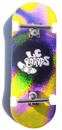 LC BOARDS OVERSPRAY FOAM GRIPTAPE COMPLETE 98 X 34