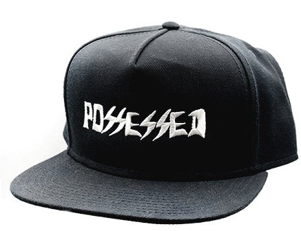 DOGTOWN X SUICIDAL SKATES POSSESSED EMBROIDERED HAT BLACK