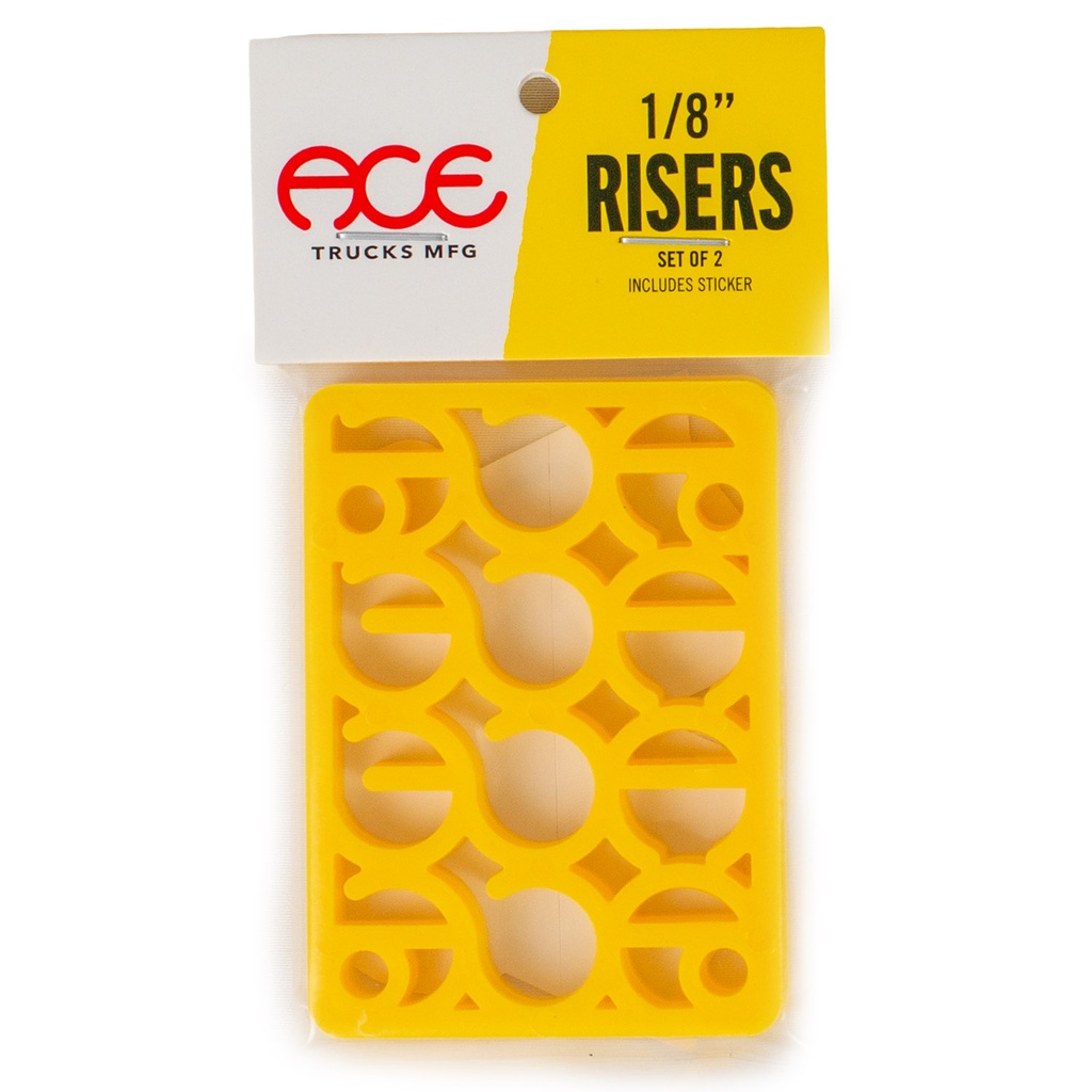 ACE SHIMS RISER PADS 1/8" YELLOW
