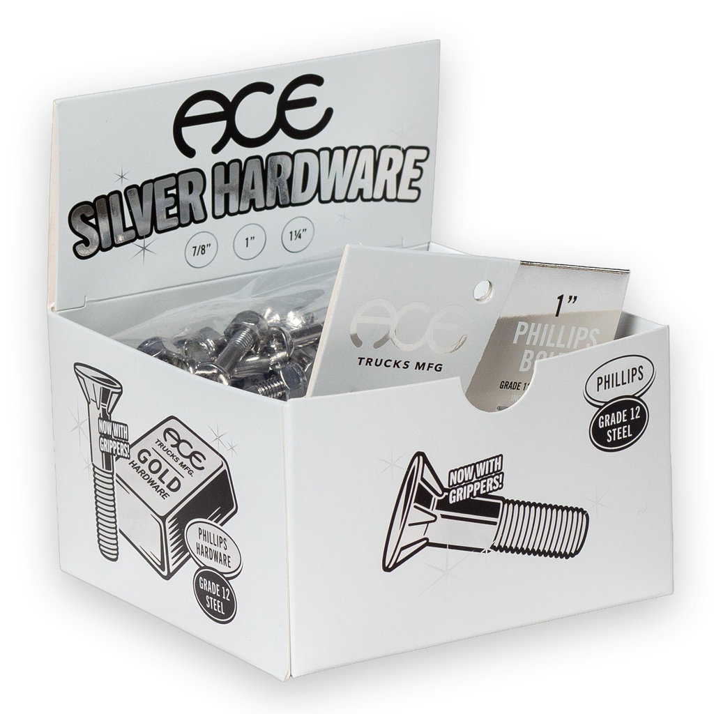 ACE HARDWARE PHILLPS 7/8" SILVER
