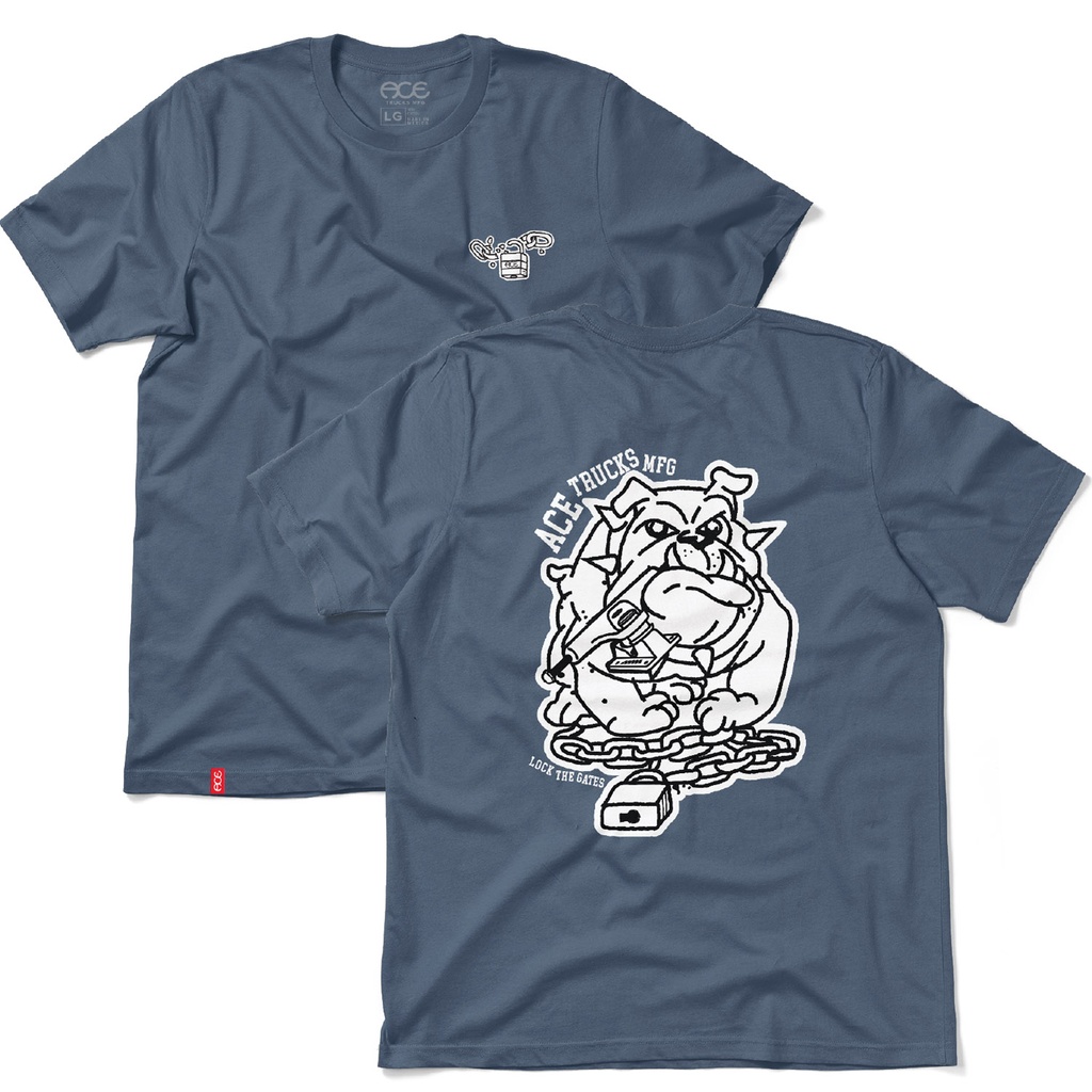 ACE BULLDAWG FADED BLUE SS M