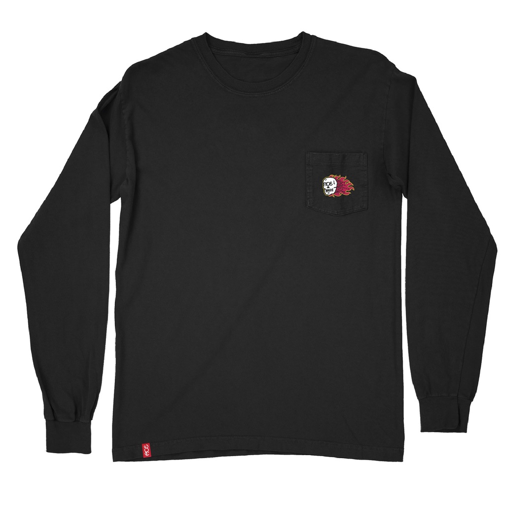 ACE COMBUST BLACK POCKET LS L