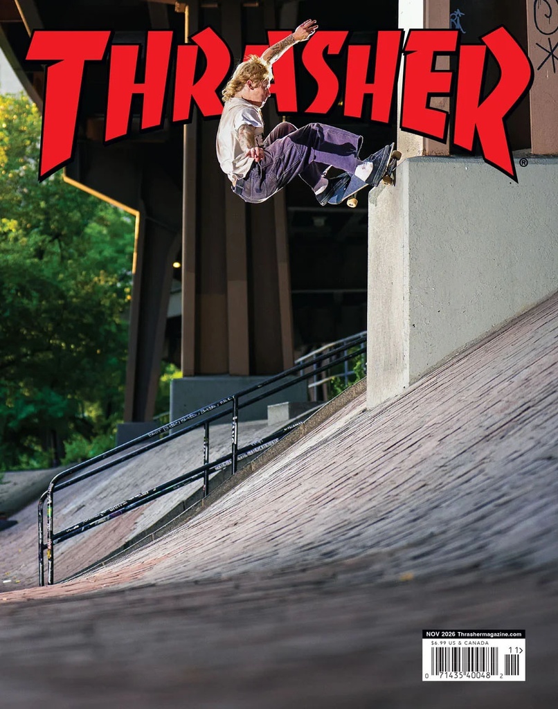 THRASHER MAGAZINE NOVEMBER 2026