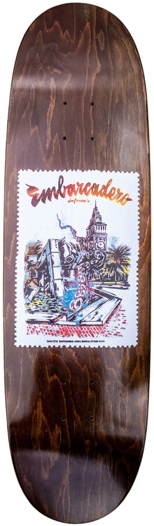 CHICO STIX EMB4LIFE SHAPED DECK 8.73 (HAND SCREENED)