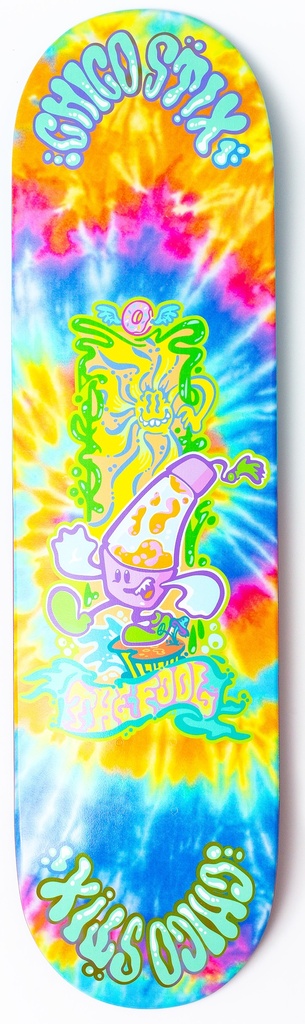 CHICO STIX LOVE/HAIGHT THE FOOL DECK 8.38