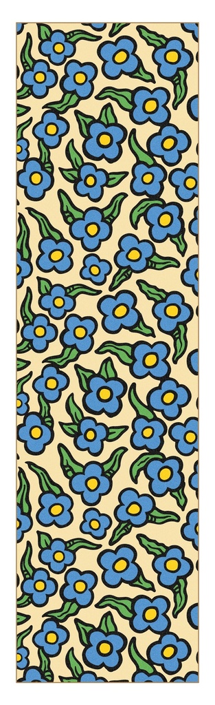 KROOKED 9" FLOWERS CLEAR GRIPTAPE SHEET