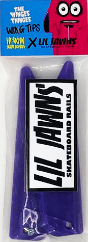 LIL JAWNS X HEROIN WINGEE THINGEE WING TIPS PURPLE