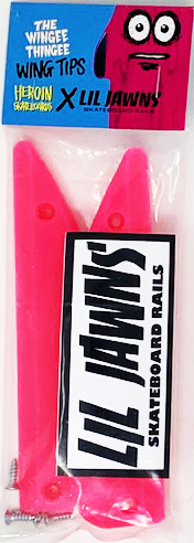 LIL JAWNS X HEROIN WINGEE THINGEE WING TIPS PINK