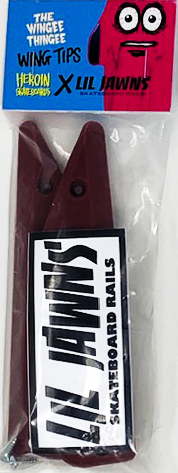 LIL JAWNS X HEROIN WINGEE THINGEE WING TIPS MAROON