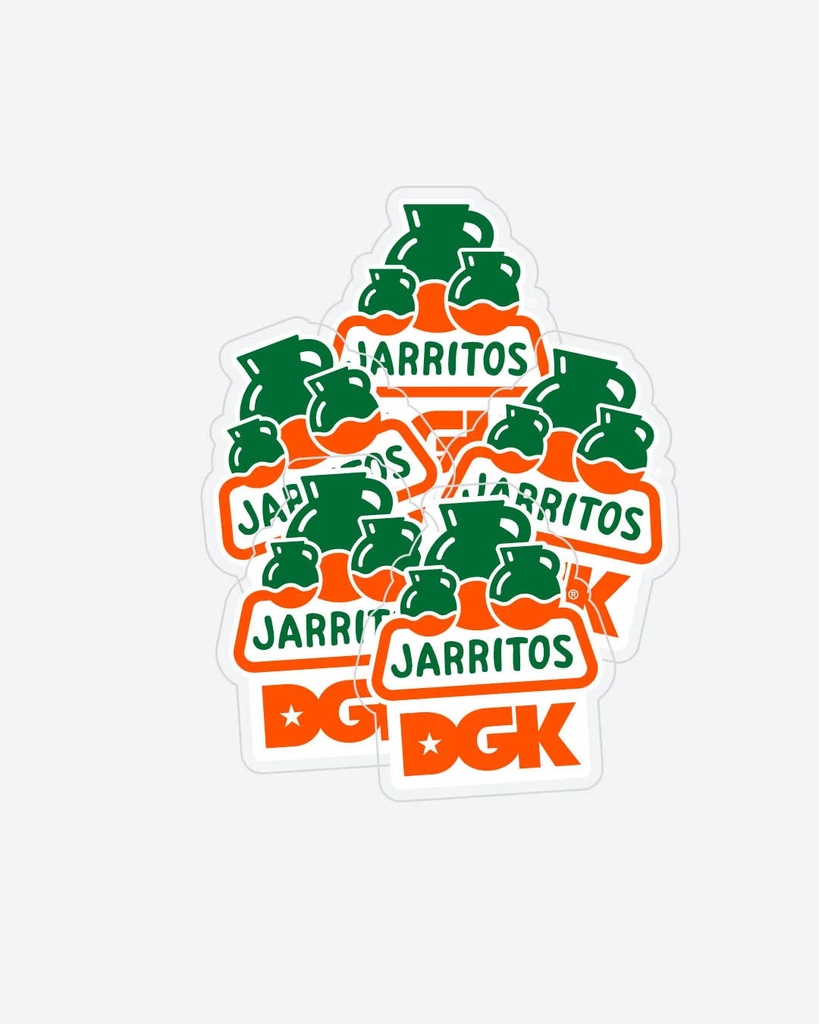 DGK X JARRITOS BOTELLA STICKER