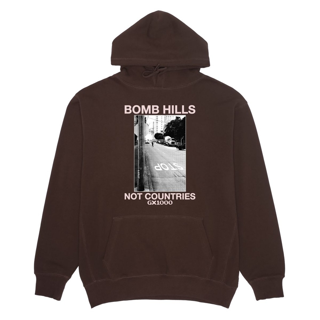 GX1000 BOMB HILLS NOT COUNTRIES BROWN/ROSE HD/SWT XL