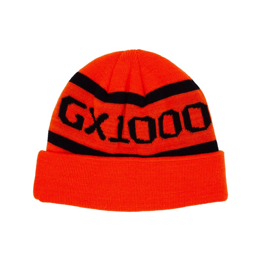 GX1000 OG LOGO BEANIE ORANGE/BLACK