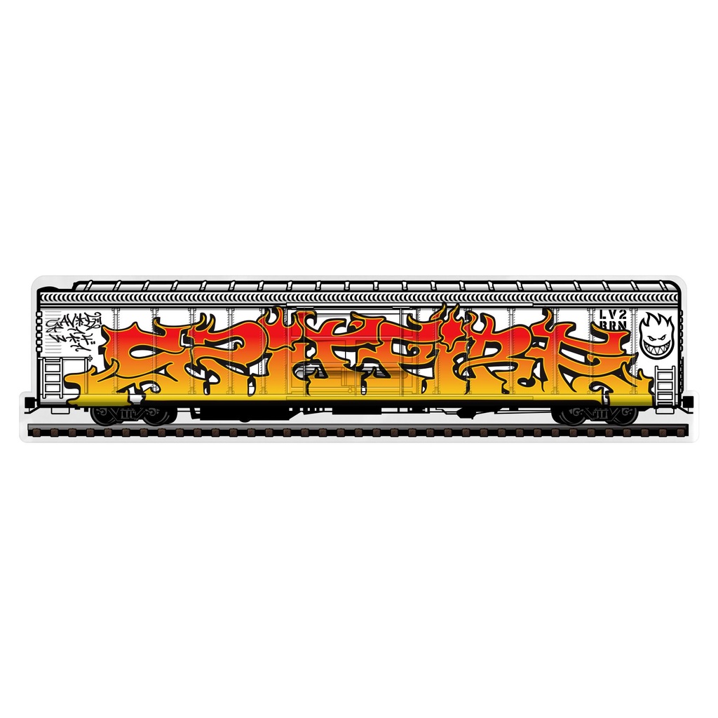 SPITFIRE SAVIE II TRAIN YARD STICKER MD