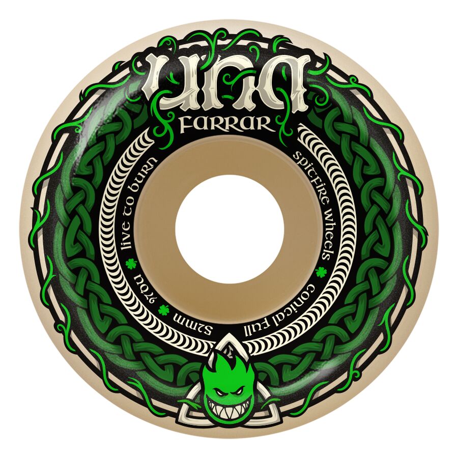 SPITFIRE FORMULA FOUR UNA TRINITY CONICAL FULL 52MM 97D (Set of 4)