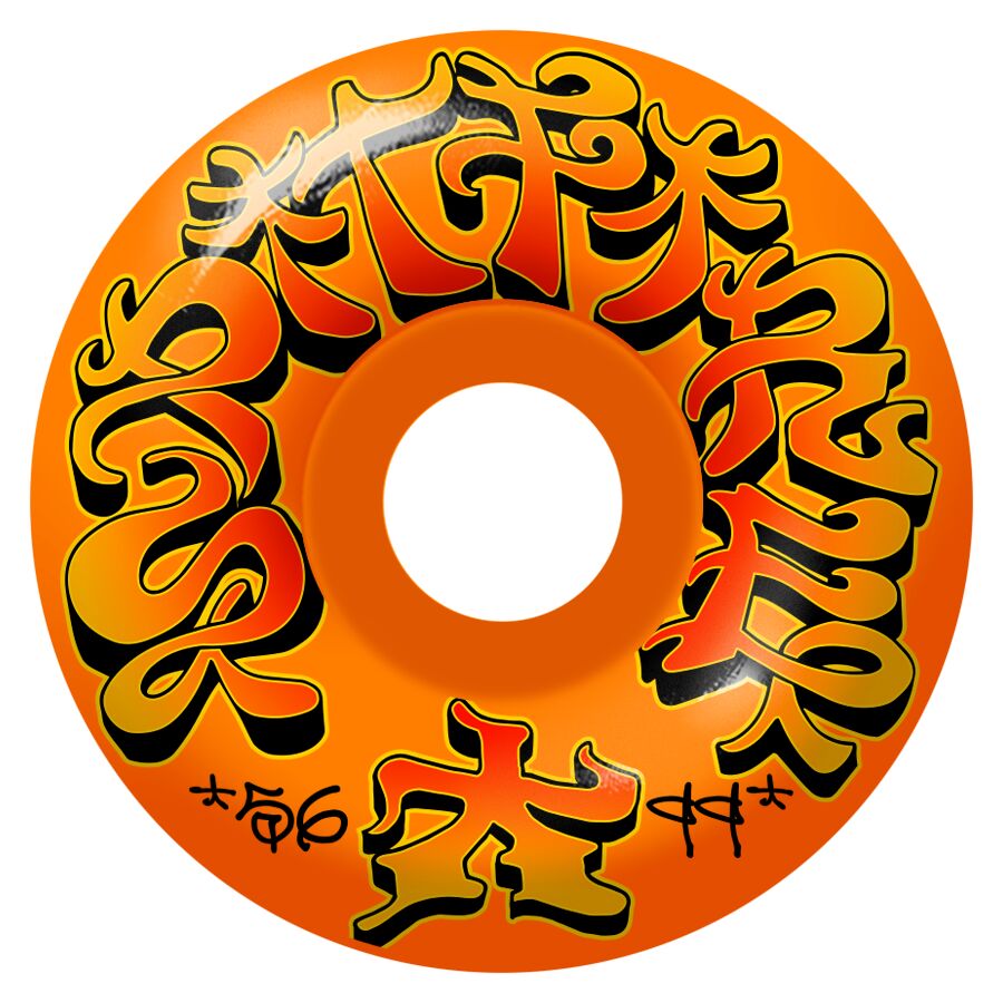 SPITFIRE FORMULA FOUR SAVIE II ORANGE 56MM 99D (Set of 4)