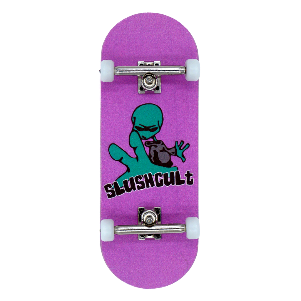 SLUSHCULT GROM SERIES ALIEN FOAM GRIPTAPE FINGERBOARD COMPLETE 34 X 98