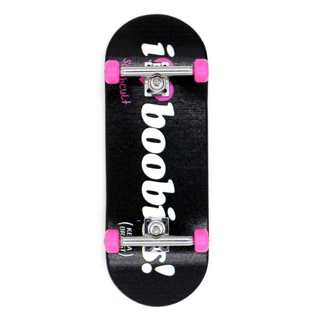SLUSHCULT GROM SERIES KEEP A BREAST FOAM GRIPTAPE FINGERBOARD COMPLETE 34 X 98