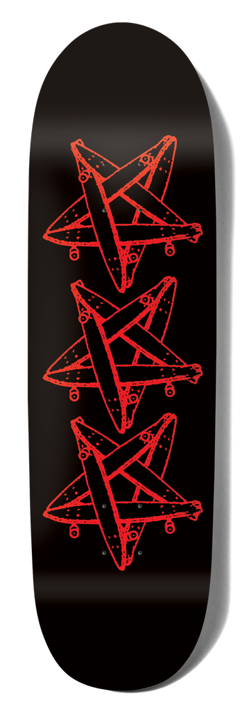 CRAILTAP CRAILAGRAM BLACK SHAPED DECK 9.12