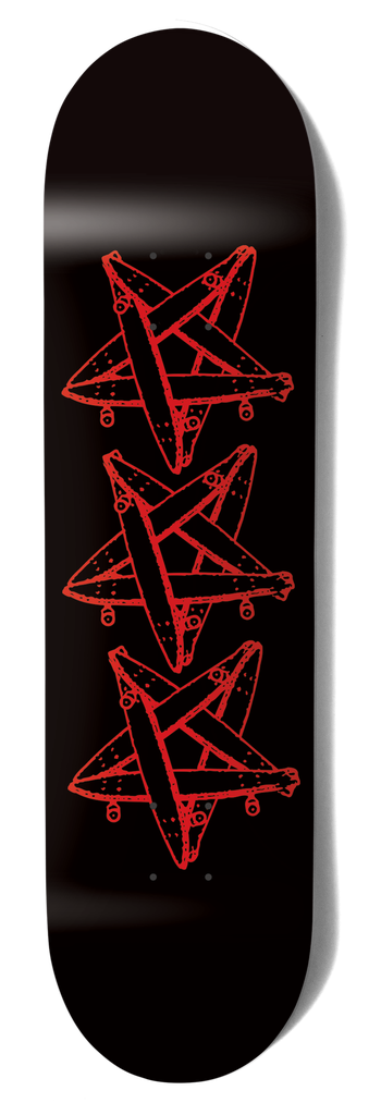 CRAILTAP CRAILAGRAM BLACK TWIN TAIL DECK 8.5