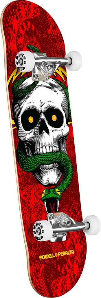 POWELL MCGILL SKULL & SNAKE RED COMPLETE 7.75 X 31.08