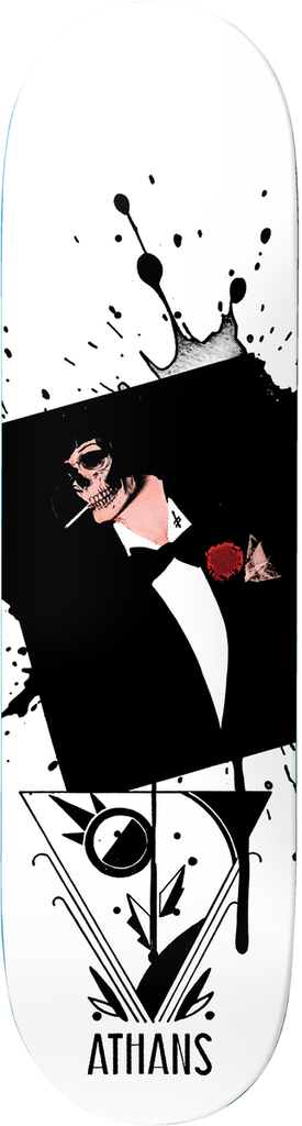 DEATHWISH CHRIS ATHANS DECO DECK 8.25