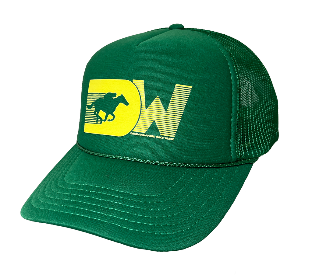 DEATHWISH RACE TRUCKER HAT GREEN