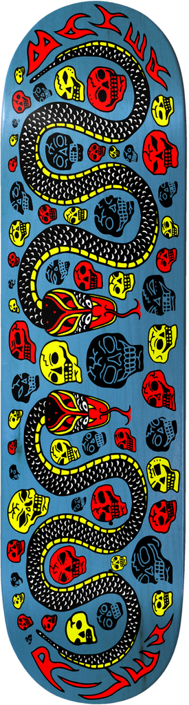 BAKER RILEY HAWK FORTUNES FOOL DECK 8.25