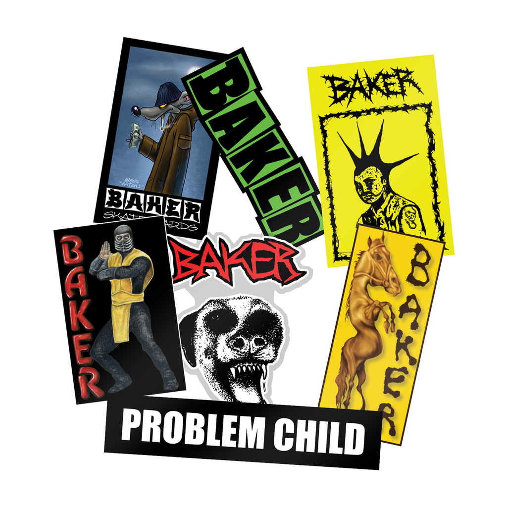 BAKER CRUD LIFE 14CT STICKER PACK