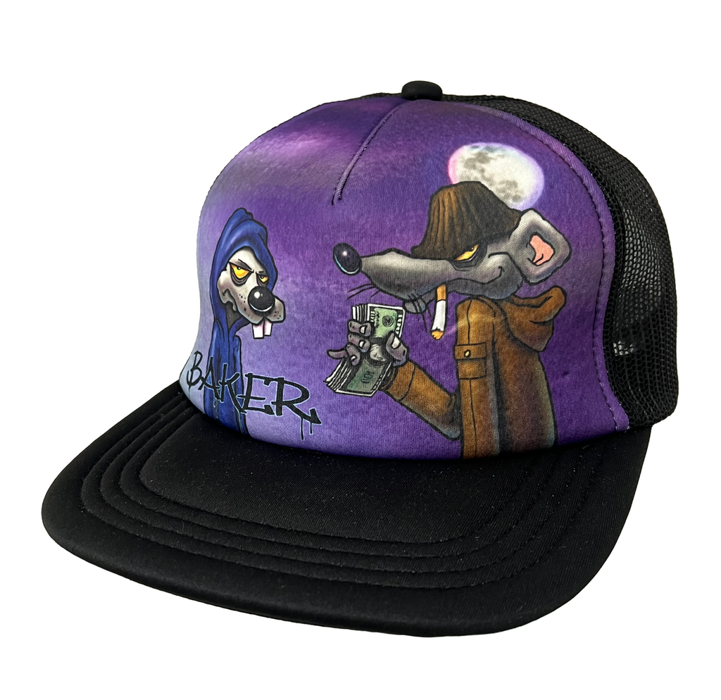 BAKER KATCH1 TRUCKER HAT BLACK