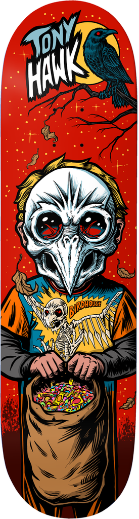 BIRDHOUSE TONY HAWK HALLOWS EVE DECK 8.125