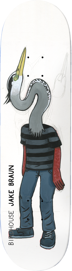 BIRDHOUSE JAKE BRAUN INTERSPECIES DECK 8.5