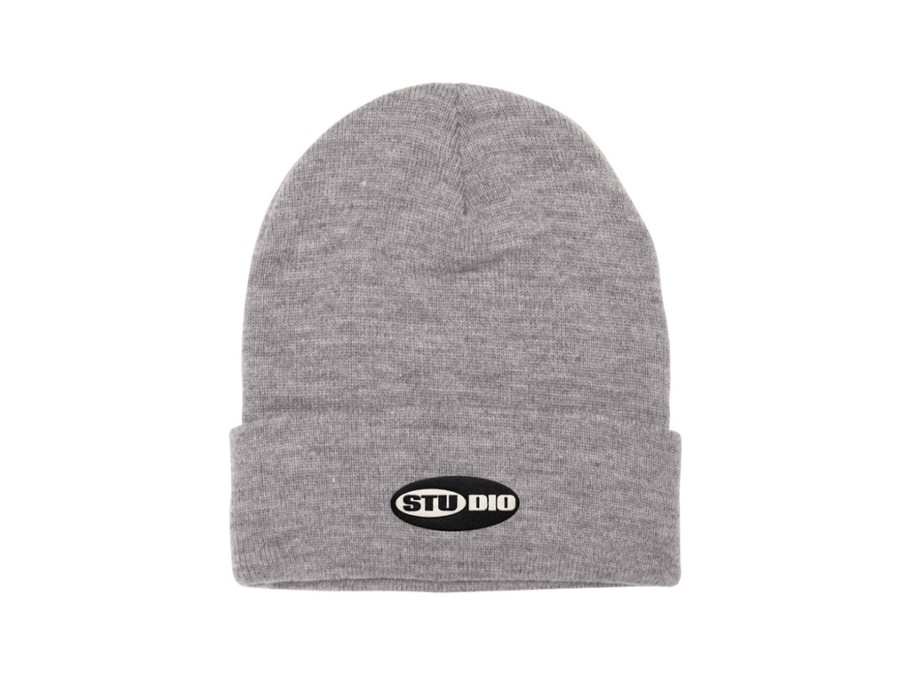 STUDIO SOUND MIND CUFFED BEANIE HEATHER GREY