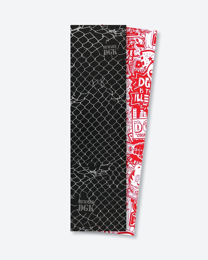 DGK IN CHAINS GRIP TAPE SHEET 9.00 X 33.00