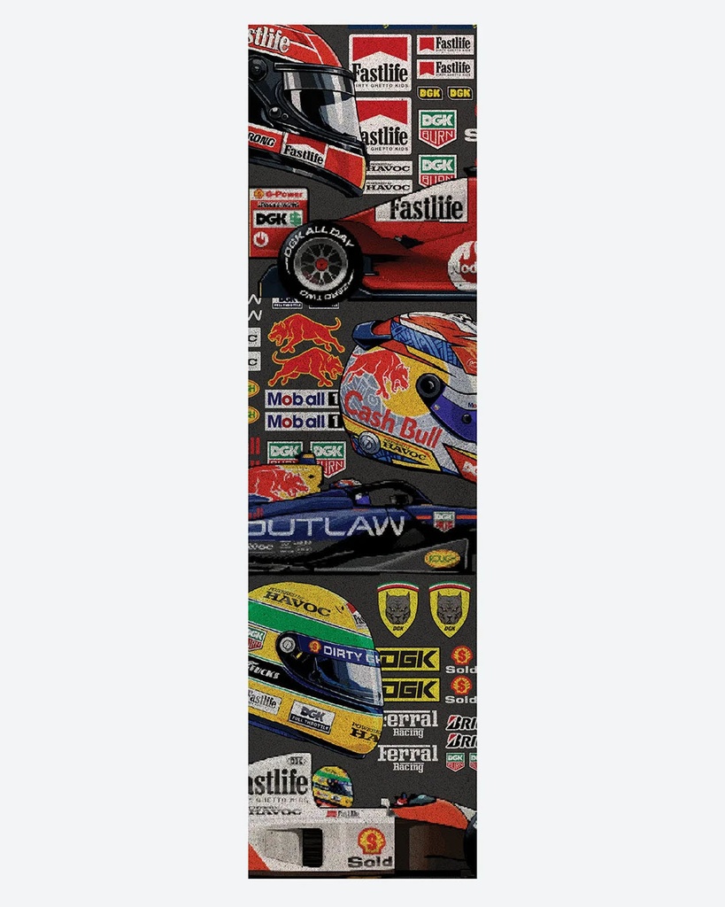 DGK BRICKS TO PIT GRIP TAPE SHEET 9.00 X 33.00