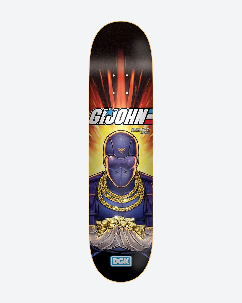 DGK SHANAHAN SNAKE DECK 8.06