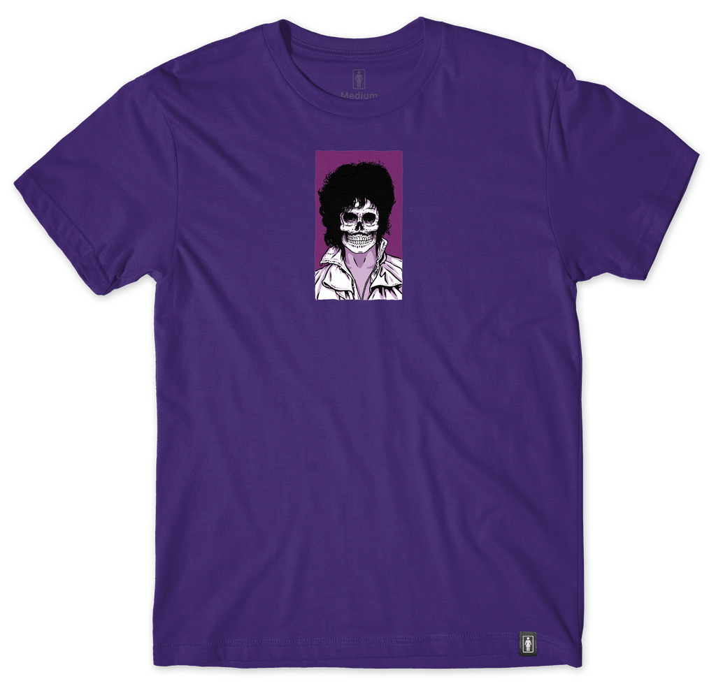 GIRL SKULL OF FAME PRINCE SKULL PURPLE/PURPLE SS XL