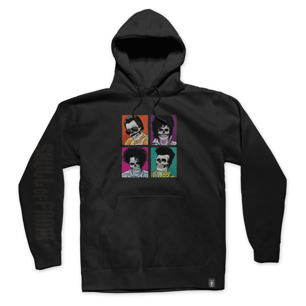 GIRL SKULL OF FAME SQUAD BLACK HD/SWT L