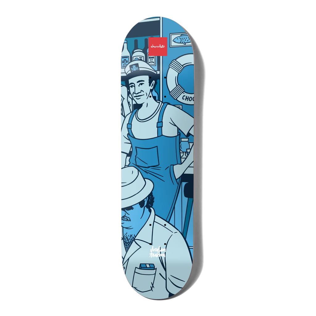 CHOCOLATE TRAHAN BAR SERIES III DECK 8.25