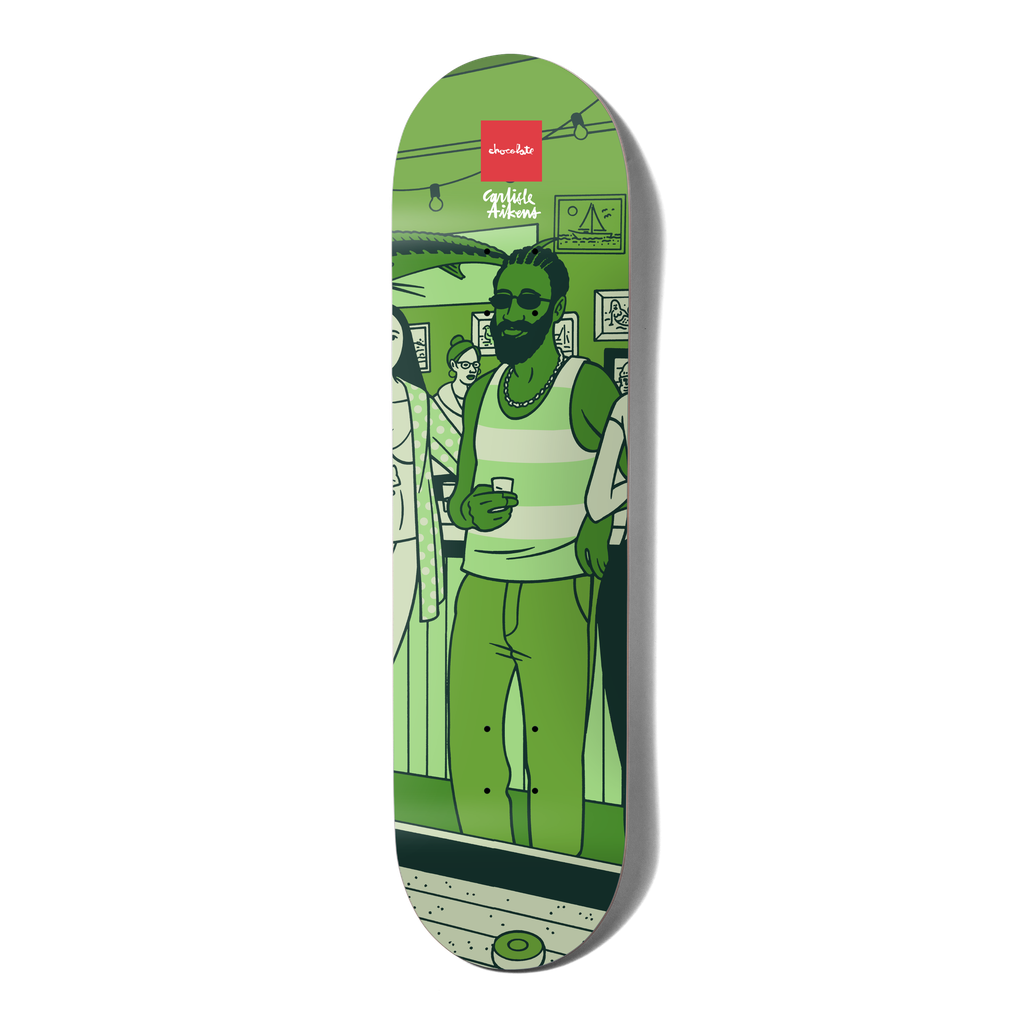 CHOCOLATE AIKENS BAR SERIES III DECK 8.5