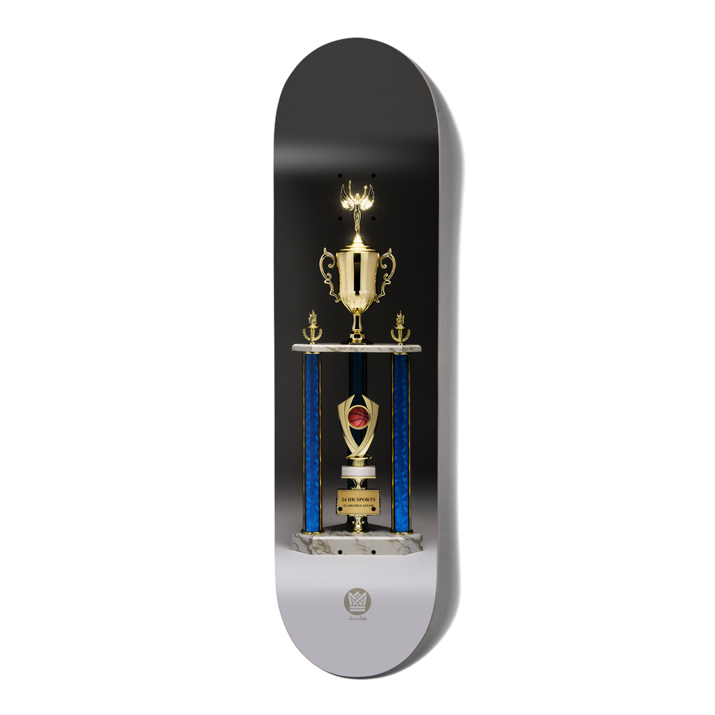 CHOCOLATE TRAHAN BIG CROWN DECK 8.25