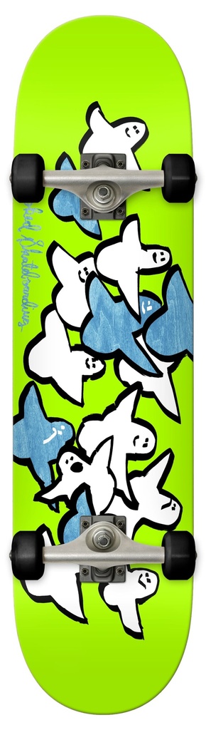 KROOKED BIRDS GREEN COMPLETE 7.75
