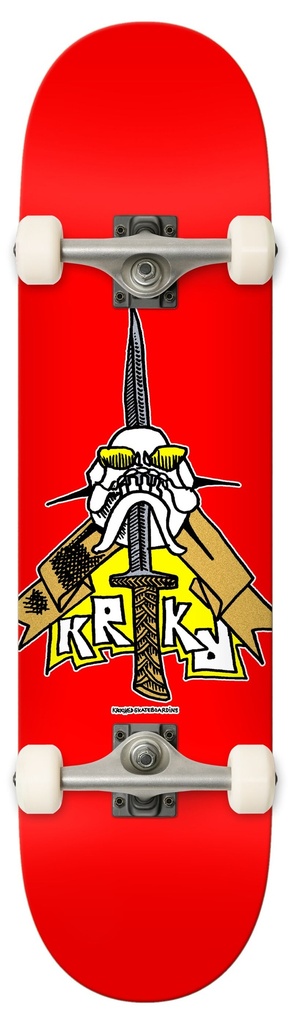 KROOKED SKULL SWORD RED COMPLETE 8.50