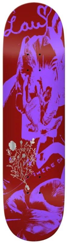 THERE LAU BLOOM RED DECK 8.25