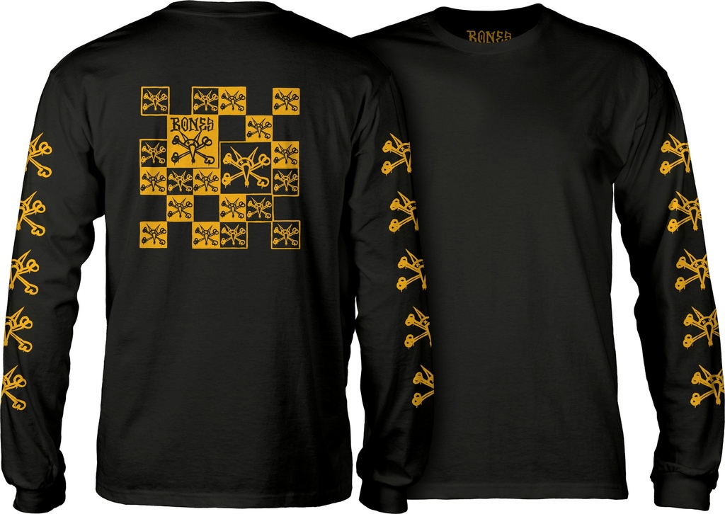 BONES VATO NOIR BLACK LS L