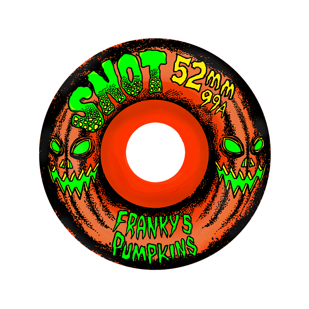 SNOT FRANKY'S PUMPKINS ORANGE 52MM 99A (Set of 4)