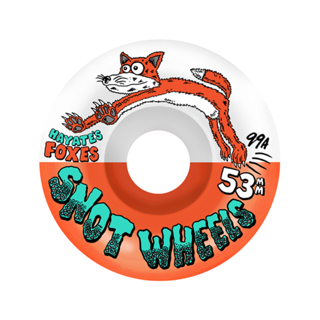 SNOT HAYATE'S FOXES ORANGE & WHITE 53M 99A (Set of 4)