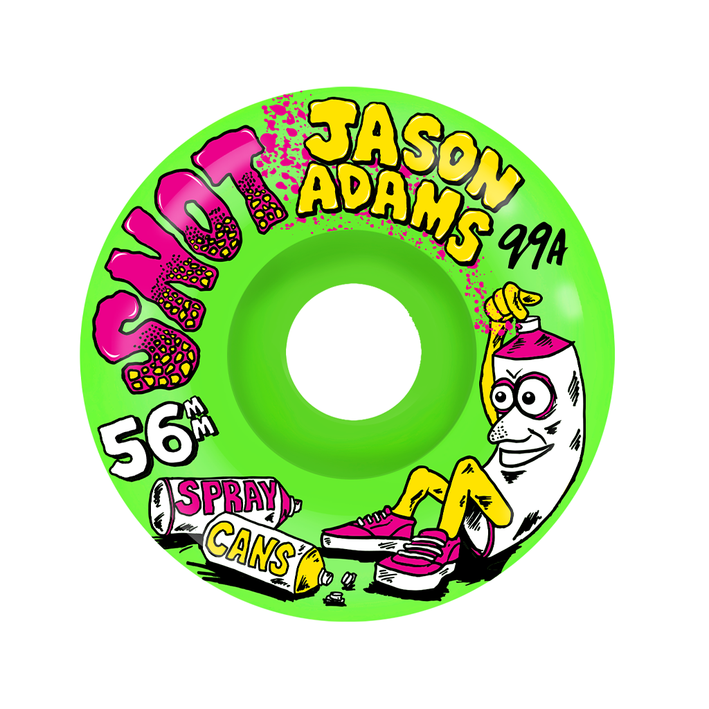SNOT JASON ADAMS SPRAY CANS GREEN 56M 99A (Set of 4)