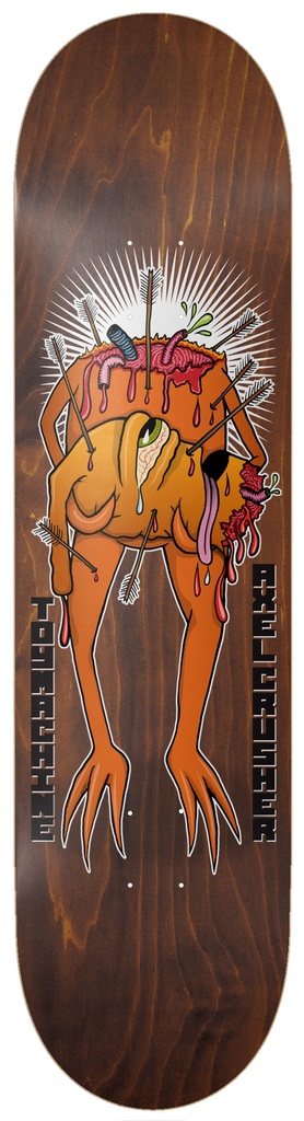 TOY MACHINE AXEL CRUYSBERGHS SAINTS DECK 8.25