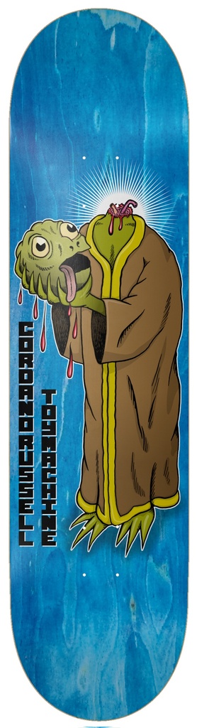 TOY MACHINE CORDANO RUSSELL SAINTS DECK 8.75