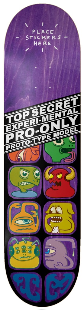 TOY MACHINE TEAM EXPERIMENTAL DECK 8.50